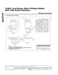 MAX5722EUA+T Datasheet Page 14