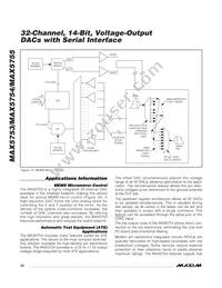 MAX5753UTN+ Datasheet Page 22