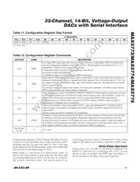 MAX5774UCB+D Datasheet Page 21