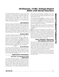 MAX5774UCB+D Datasheet Page 23