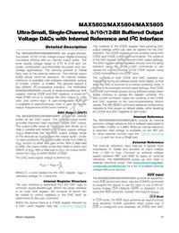 MAX5804AUB+T Datasheet Page 15