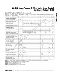 MAX5811PEUT+T Datasheet Page 3