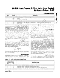 MAX5811PEUT+T Datasheet Page 7