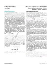 MAX5824AUP+T Datasheet Page 15
