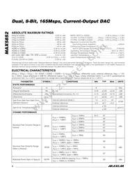 MAX5852ETL+T Datasheet Page 2