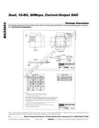 MAX5853ETL+T Datasheet Page 18