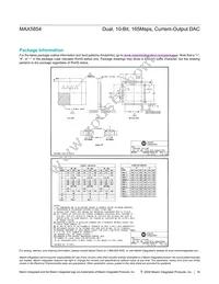 MAX5854ETL+T Datasheet Page 18