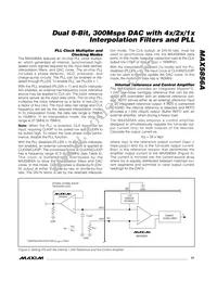 MAX5856AECM+TD Datasheet Page 17