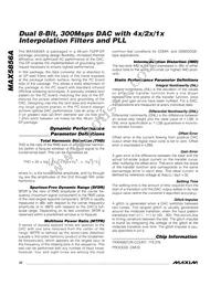 MAX5856AECM+TD Datasheet Page 22