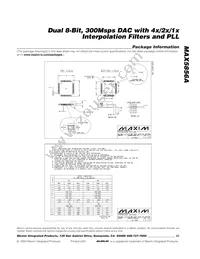 MAX5856AECM+TD Datasheet Page 23