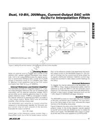 MAX5858ECM+D Datasheet Page 17