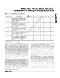 MAX5865ETM+T Datasheet Page 17