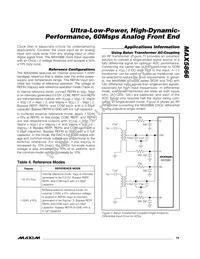 MAX5866ETM+T Datasheet Page 19