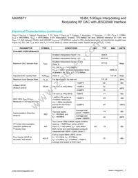 MAX5871EXE+ Datasheet Page 7