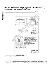 MAX5873EGK+TD Datasheet Page 16