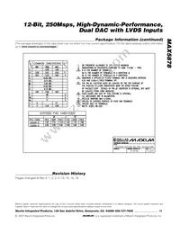 MAX5876EGK+TD Datasheet Page 19