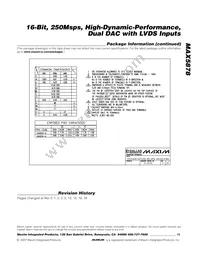 MAX5878EGK+TD Datasheet Page 19