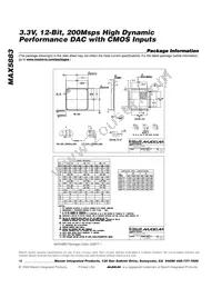 MAX5883EGM+TD Datasheet Page 16