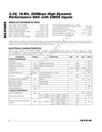MAX5885EGM+TD Datasheet Page 2