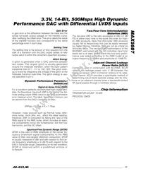 MAX5887EGK+D Datasheet Page 17