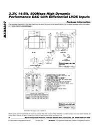 MAX5887EGK+D Datasheet Page 18