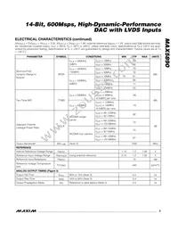 MAX5890EGK+TD Datasheet Page 3