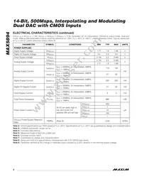 MAX5894EGK+TD Datasheet Page 6