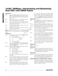 MAX5894EGK+TD Datasheet Page 16