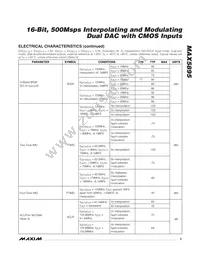 MAX5895EGK+TD Datasheet Page 3