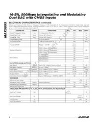 MAX5895EGK+TD Datasheet Page 4