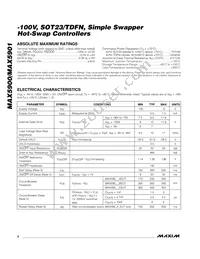 MAX5900EUT-T Datasheet Page 2