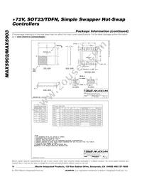 MAX5902AAETT+ Datasheet Page 14