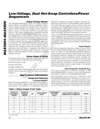 MAX5909UEE+TG11 Datasheet Page 16