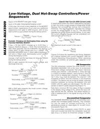 MAX5909UEE+TG11 Datasheet Page 18