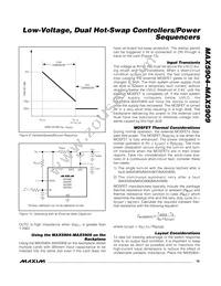 MAX5909UEE+TG11 Datasheet Page 19