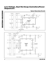 MAX5909UEE+TG11 Datasheet Page 22