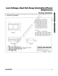 MAX5909UEE+TG11 Datasheet Page 23