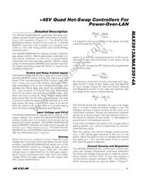 MAX5913AEMH+T Datasheet Page 11