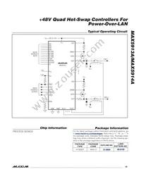 MAX5913AEMH+T Datasheet Page 19