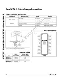 MAX5916EUI+T Datasheet Page 22