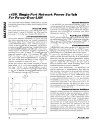 MAX5922BEUI+T Datasheet Page 18