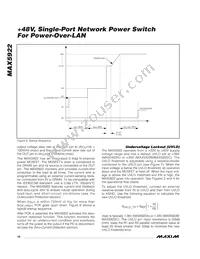 MAX5922CEUI+TG05 Datasheet Page 16