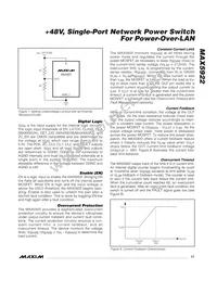MAX5922CEUI+TG05 Datasheet Page 17