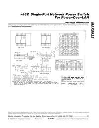 MAX5922CEUI+TG05 Datasheet Page 21