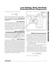 MAX5929AEEG+T Datasheet Page 21