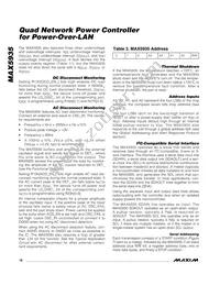 MAX5935CAX+T Datasheet Page 18