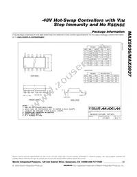 MAX5937LCESA+T Datasheet Page 23