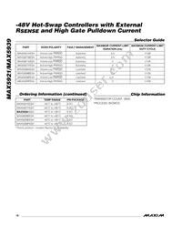 MAX5939RESA Datasheet Page 16