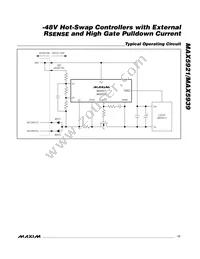 MAX5939RESA Datasheet Page 17