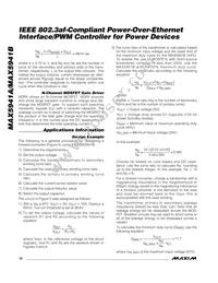 MAX5941BCSE+T Datasheet Page 18